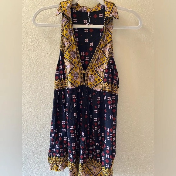 Free People Charlotte Boho Sleeveless Top - Picture 2 of 7